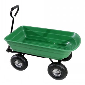 Storr 4 Wheel Garden Trolley Tipping Body 250kg Capacity